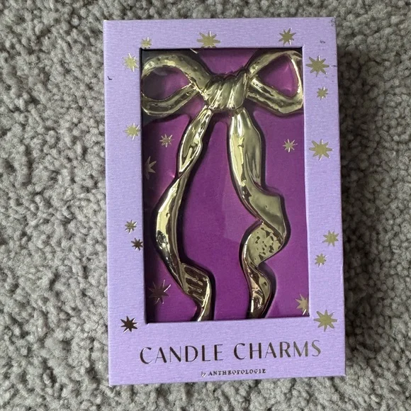 NWT Anthropologie Bow Candle Charm - Picture 2 of 3